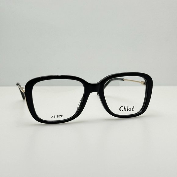 Chloe Eyeglasses Eye Glasses Frames CH0174O-001 48-17-135 Italy - Picture 1 of 7